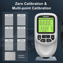 Medidor de espessura de revestimento hw400s, 0-2000um, testador de filme de pintura de carro, portátil, medidor de espessura de revestimento, ferramenta manual de pintura para fe/nfe