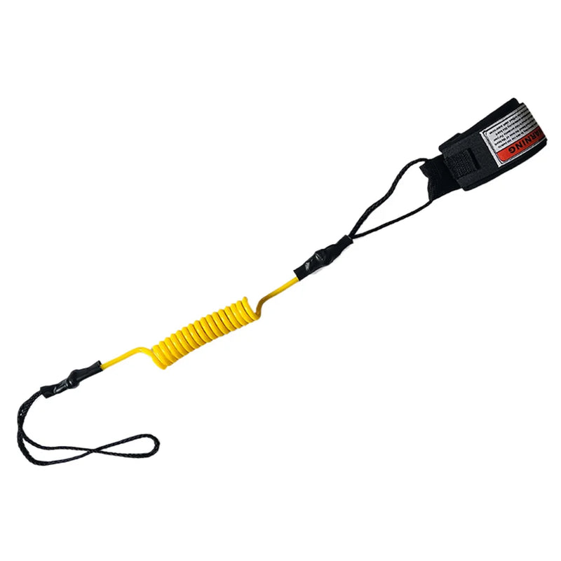 Premium Coiled Bodyboard Leash Stay on Board Ankle Strap Paddleboard Ankle Leash Surfing Accessories