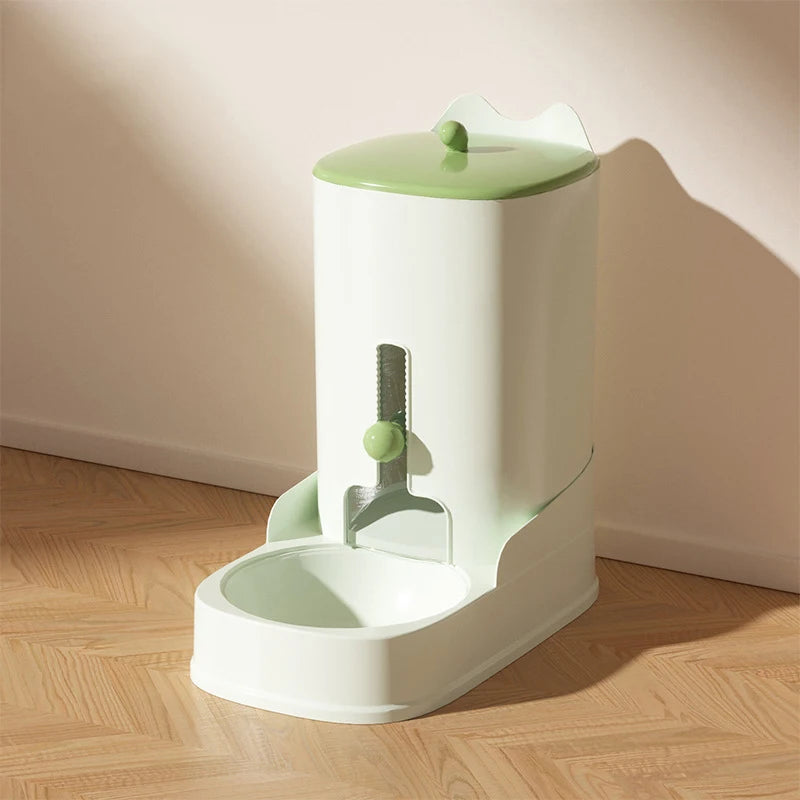 3.2L Large Capacity Pet Cat Automatic Food Water Dispenser Fountain Bottle Bowl Dog Cat Drinker Feeder Dog Drinking Pet Supplies