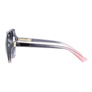 Óculos de sol feminino com armação grande BARCUR, lentes elegantes com gradiente, acessórios de vestuário, proteção UV400, óculos de sol polarizados