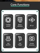 Controlador sem fio DATA FROG X3 para controlador de jogo Android para Samsung Galaxy para PUBG Mobile para Switch/Switch OLED