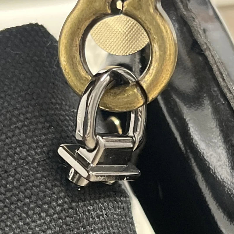 1/10PCS D-shaped Ring Bag Handles Chain Hook Bag Side Clip Screw Nail Rivet Handbag Strap Connector Clasp Buckle DIY Craft
