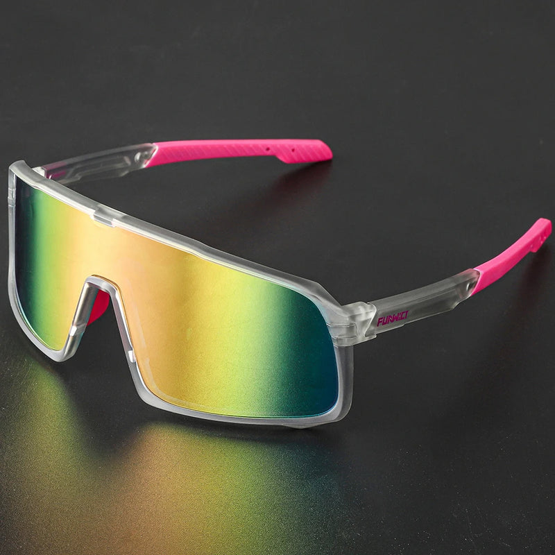 Óculos esportivos masculinos polarizados óculos de sol bicicleta mtb ciclismo uv400 óculos para pesca caminhadas jogging golfe beisebol