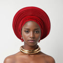 Headtie Africano para Mulheres, Headtie Nigeriano, Aso Oke Headtie, Envoltórios Cabeça, Turbante Gele, Alta Qualidade, Festa de Casamento