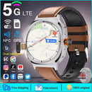 2025 novo relógio inteligente 4g/5g sim completo netcom wifi nfc gps 32gb relógios para homem 32gb de armazenamento câmera hd smartwatch para ios/android