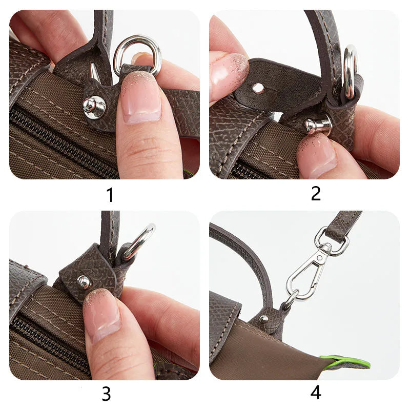 Replacement Crossbody Bag Strap For Longchamp Terra Mini Bag Shoulder Strap Without Punching Modification Bag Accessories