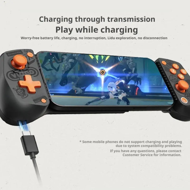 Gamepad móvel para GameSir-X5 lite edição conjunta para controlador de jogo de telefone android para xbox layout joystick de efeito hall
