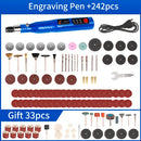 30w 3 velocidade ferramenta rotativa sem fio 3.7v broca elétrica ferramenta rotativa para gravura, lixar, polimento, escultura, corte, artesanato diy