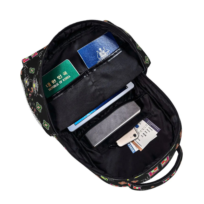Kabyle Jewelry Amazigh Africa Ethnic Style Backpacks Boys Girls Bookbag Students School Bags Laptop Rucksack Shoulder Bag