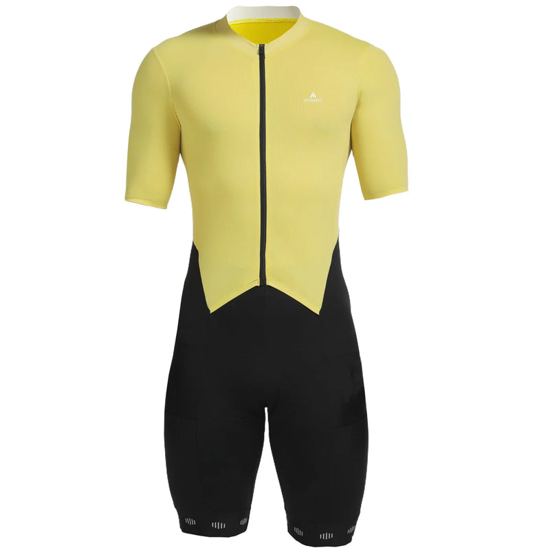 2025 MILOTO  Pain Men's Cycling Skinsuit Triathlon Speedsuit Trisuit Short Sleeve Speedsuit Maillot Ciclismo Running Clothing