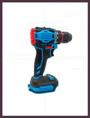 Furadeira elétrica sem fio e chave de fenda, ferramenta elétrica de impacto de 2 velocidades para casa, faça você mesmo e profissional com uso sem bateria 21v