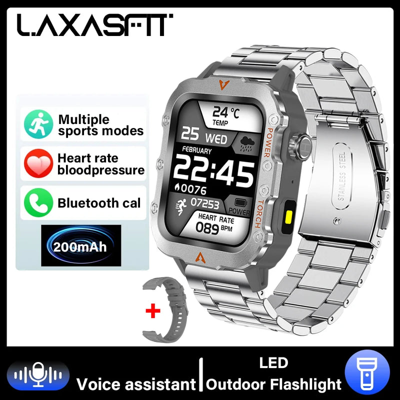 Original masculino relógio inteligente bluetooth chamada relógio de fitness 3atm ip68 nadar à prova dip68 água esportes smartwatch para mulher xiaomi android 2025