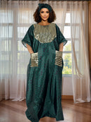 Vestido maxi feminino de lantejoulas brilhantes elegante vestido de noite longo para ocasiões especiais