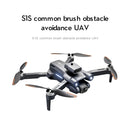 Novo s1s mini drone profissional 8k hd câmera evitar obstáculos fotografia aérea sem escova dobrável quadcopter
