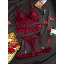 Erótico sexy sutiã de renda e calcinha conjunto roupa interior sutiã transparente conjuntos exóticos sexy tanga mulher pornô fantasia sensual lingerie de luxo