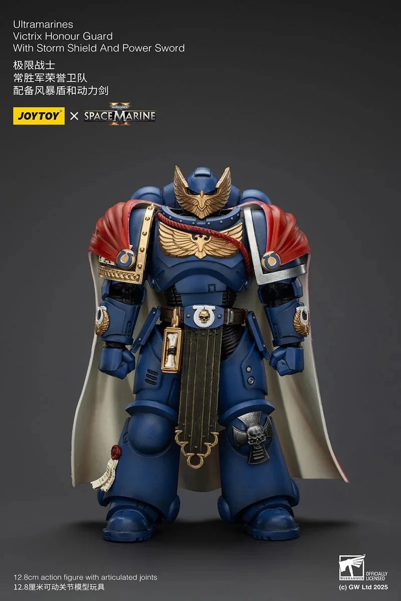 JOYTOY Warhammer 40K 1/18 Ultramarines Intercessors Victrix Honour Guard Soldier Action Figure Model Toy for Collection