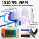 Óculos esportivos masculinos polarizados óculos de sol bicicleta mtb ciclismo uv400 óculos para pesca caminhadas jogging golfe beisebol