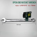 Laoa 8-27mm chave de catraca de extremidade aberta combinação chave de soquete de catraca chave universal ferramenta manual de reparo de carro de bicicleta