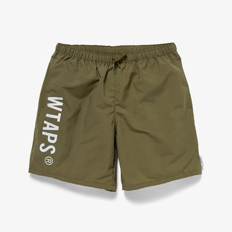 WTAPS Summer Outdoor Nylon orts Lightweight Breathable Beach Sports Pants Qui Dry Regular Thin Five-Quarter Length Y...