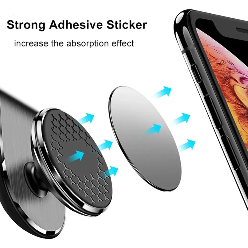 Magnetic Car Phone Holder Mount Air Vent Mobile Phone Stand Bracket Cell GPS Support in Car Bracket For iPhone Xiaomi Samsung