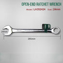 Laoa 8-27mm chave de catraca de extremidade aberta combinação chave de soquete de catraca chave universal ferramenta manual de reparo de carro de bicicleta