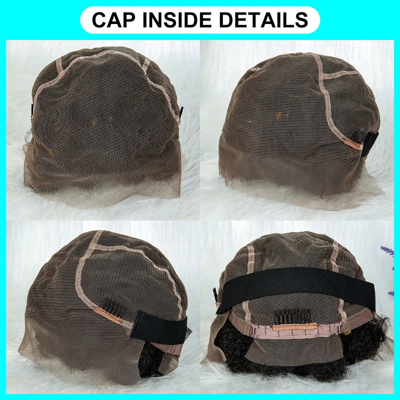 Bantu Synthetic Braided Wigs Full Lace Wig Knotless Box Braids Wigs Afrian Braiding Hair Wigs  For Black Women