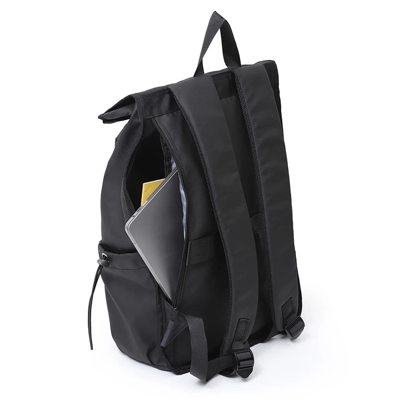 British Backpack For Men Women New 14-15.6 Inch Laptop Backpack Oxford Cloth Waterproof Short Distance Travel Backpack Men Black