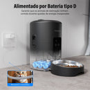 Newpet Alimentador Automático para Gatos Alimentador para Animais de Estimação Tuya APP  Alimentador Inteligente para Cães 2L Adequado para Animais de Estimação de Pequeno e Médio Porte Alimentador Automático