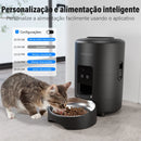Newpet Alimentador Automático para Gatos Alimentador para Animais de Estimação Tuya APP  Alimentador Inteligente para Cães 2L Adequado para Animais de Estimação de Pequeno e Médio Porte Alimentador Automático