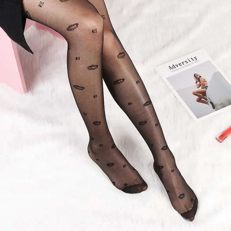 Female Thigh Sheer Elastic Plus Size Women Lingerie Pantyhose Thigh stockings