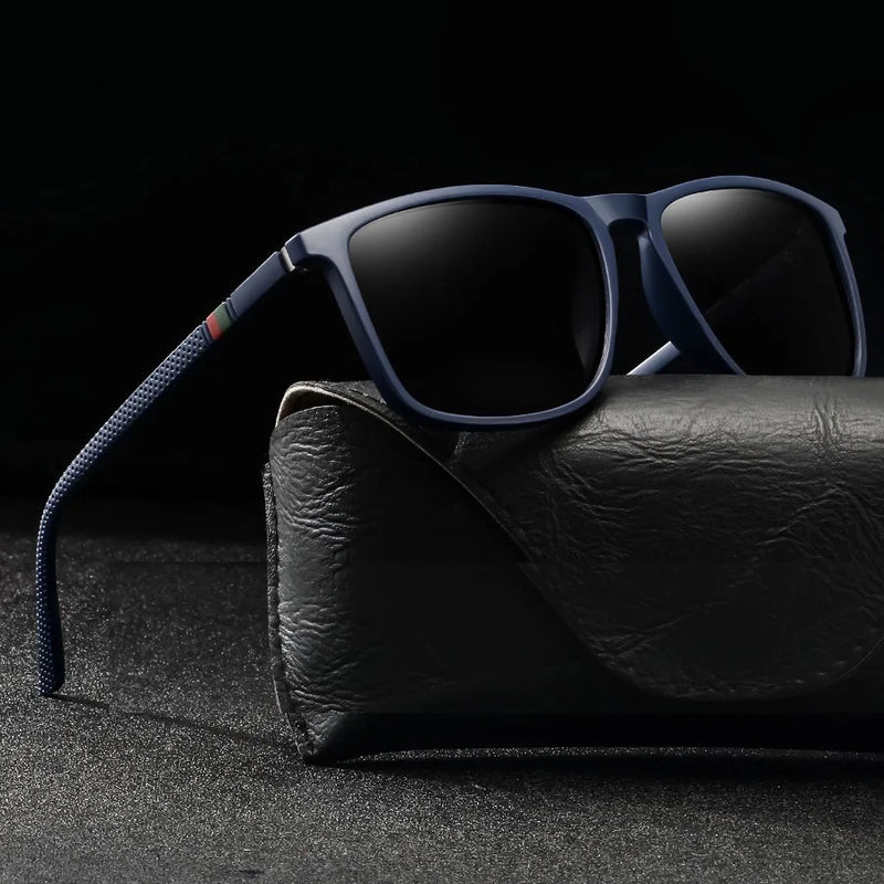 6 pçs moda quadrado uv400 óculos de sol das mulheres dos homens condução pesca caminhadas colorido na moda leve ao ar livre óculos