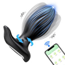 APP Anal Plug Butt Plug Brinquedos Sexuais para Homens Wiggle Massageador de Próstata 360 °   Brinquedo sexual vibrador anal vibratório de rotação para mulheres masculinas